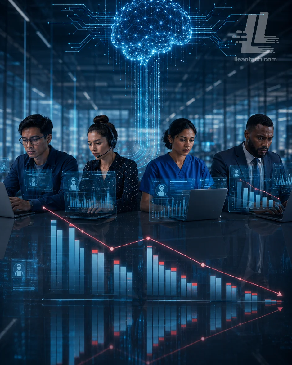 Estudo revela que inteligência artificial desacelera salários antes de afetar empregos