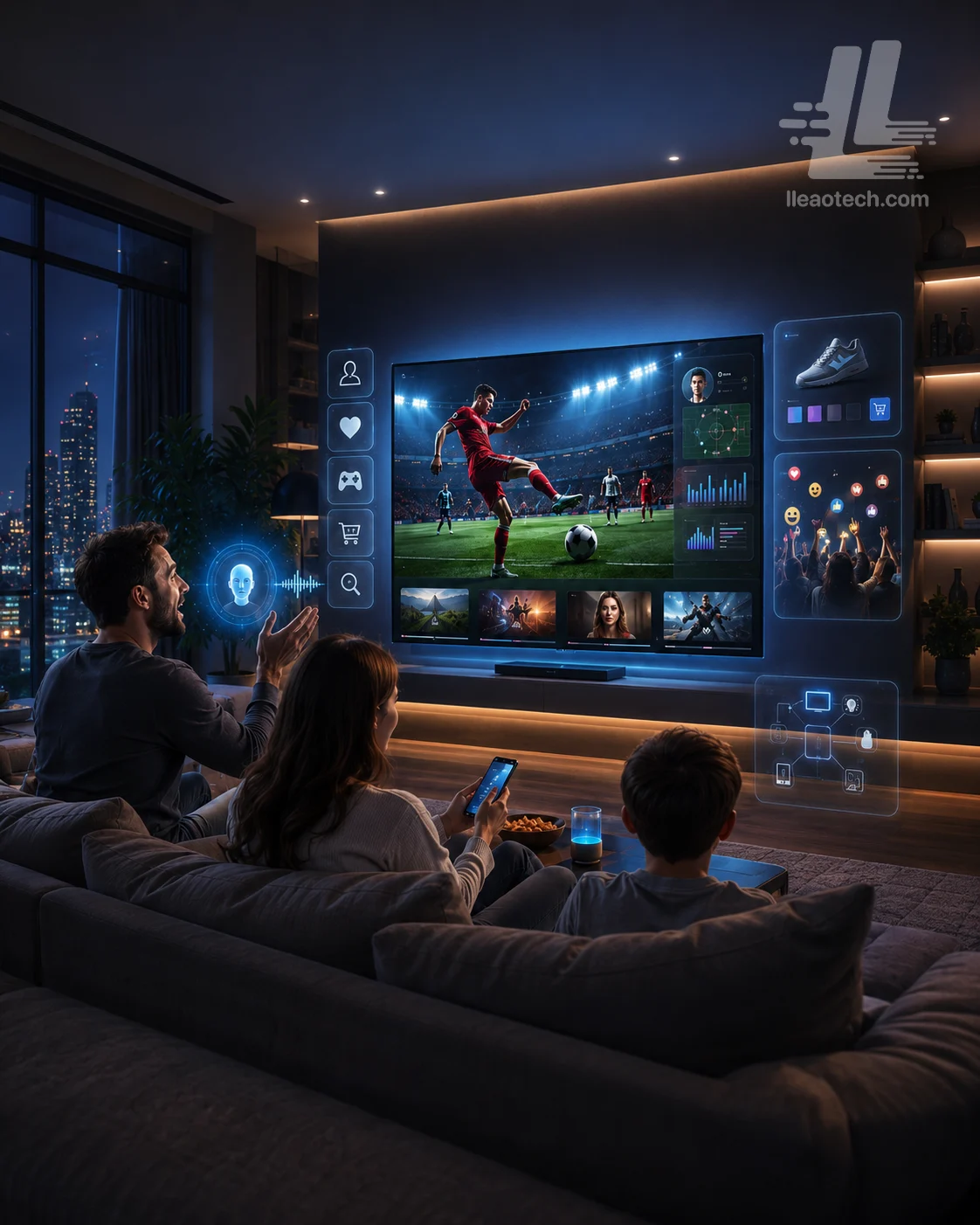 A televisão do futuro não será apenas assistida: será vivida