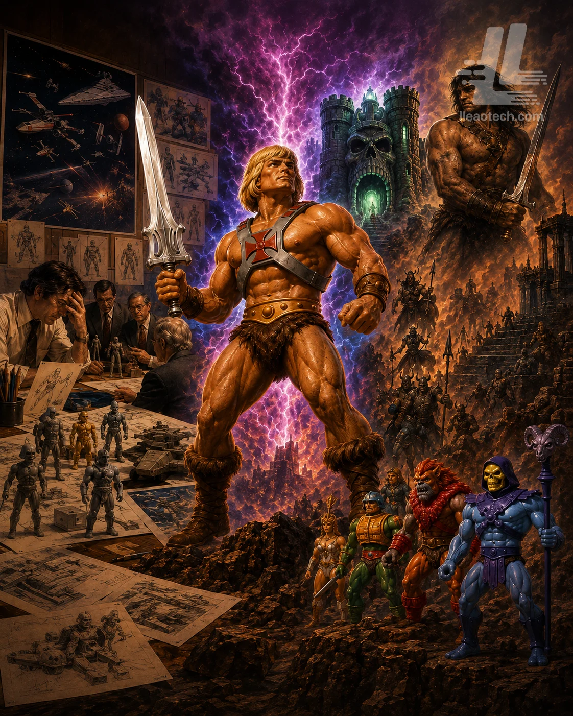 Mestres do Universo: o erro com Star Wars, a sombra de Conan e o nascimento de He-Man